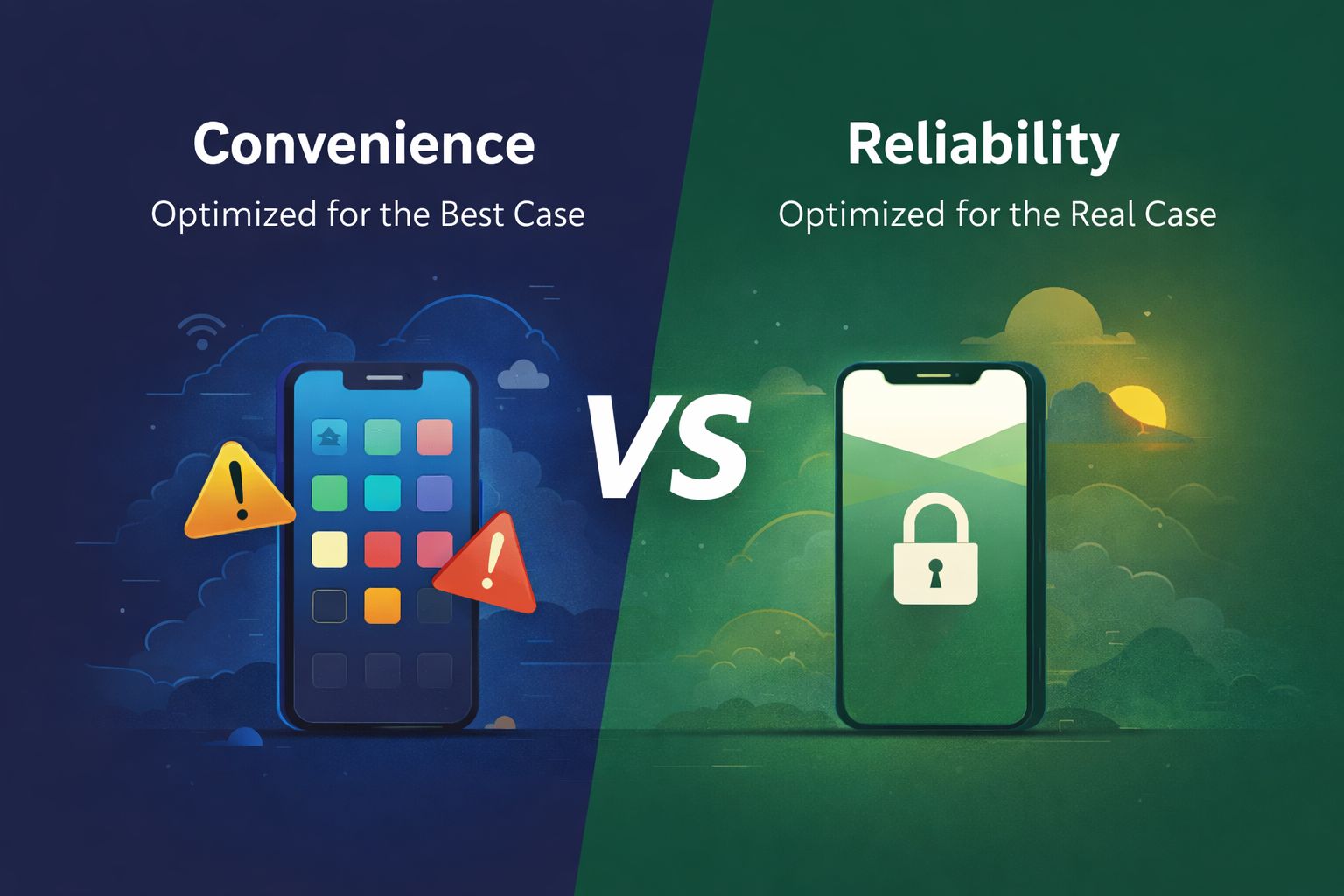 convenience and reliablity